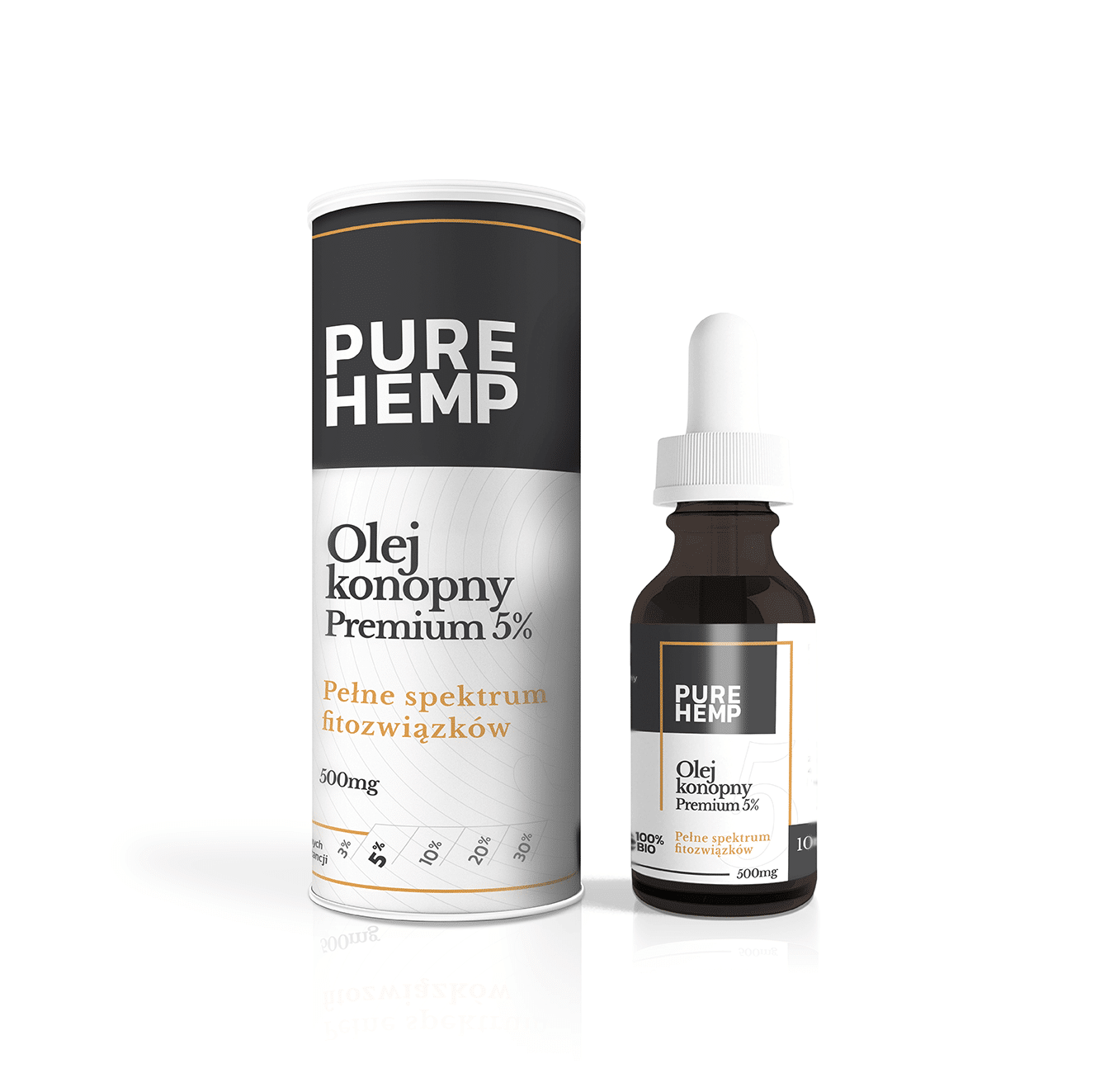 Olej cbd 5 olej konopny Purehemp